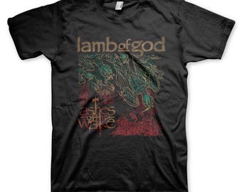 Thrifted Lamb of God Band Tee Shirt Adult XXL - Etsy