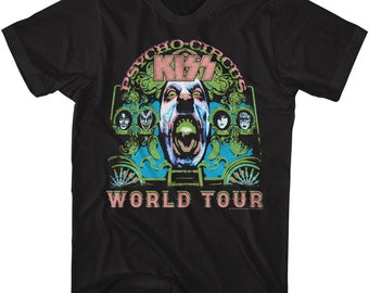 Vintage 1998 Kiss Psycho Circus Halloween Tour Shirt - Etsy