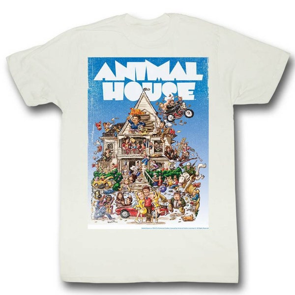 Animal House Movie Poster White Adult T-Shirt