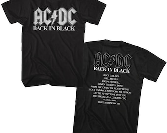 【AC/DC】Tシャツ⑥ Lサイズ AC/DC ブラック Tシャツ Lサイズ - メルカリ