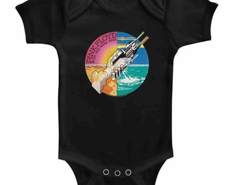 Pink Floyd Wish You Were Here Hände Schwarz Kleinkind Baby Strampler T-Shirt