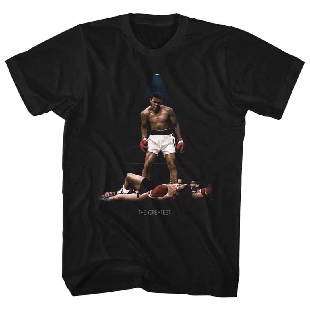 Muhammad Ali All Over Again Reg Black Adult T-shirt - Etsy
