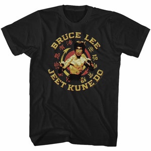 Bruce Lee Jeet Kune Do Master Black Adult T-shirt - Etsy