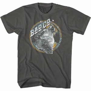 Bad Company Bad Wolf Smoke Adult T-Shirt