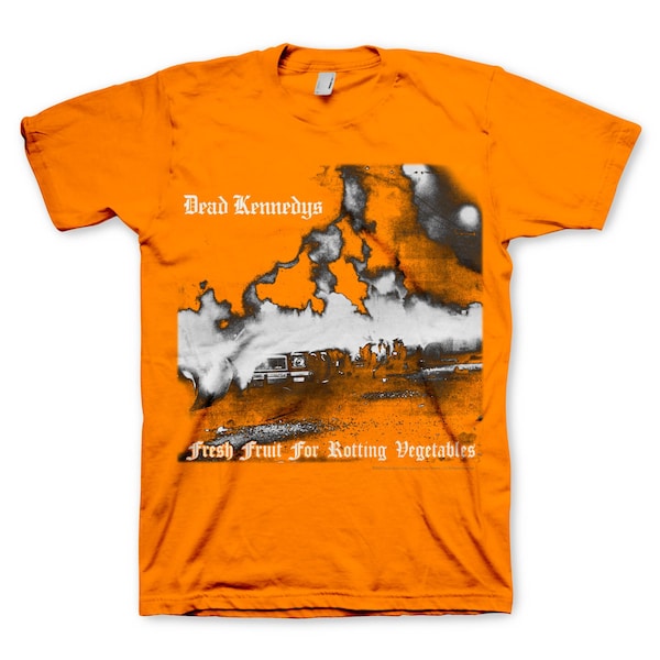 Camiseta naranja de Dead Kennedys Fresh Fruit