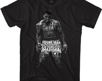 Muhammad Ali Quote Me Black Adult T-Shirt
