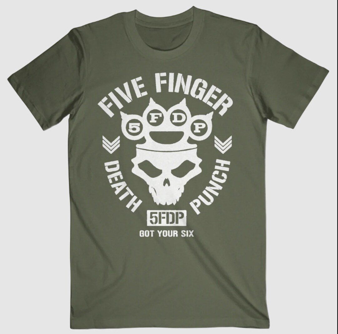 Five Finger Death Punch Knucklehead T-shirt - Etsy