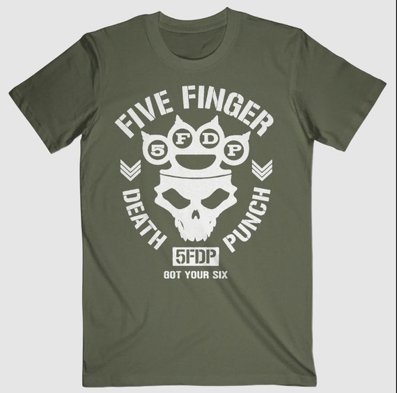 FIVE FINGER DEARH PUNCH ツアーTシャツ　バンドTシャツ ファイブ フィンガー デス パンチ・FIVE FINGER DEATH PUNCH