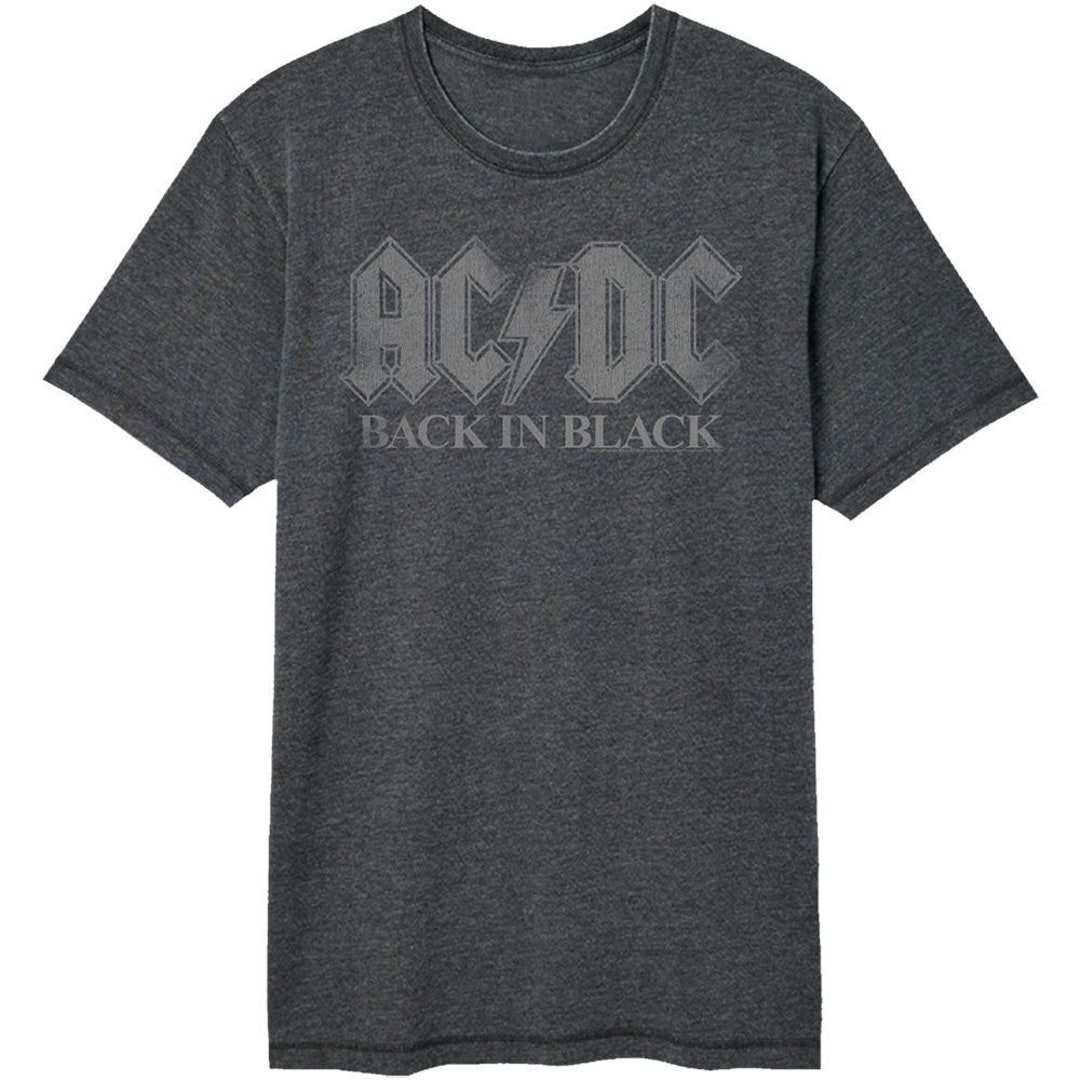AC/DC BIB Logo Black T-shirt - Etsy