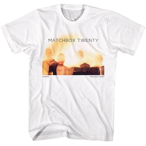 Matchbox Twenty Where The Light Goes White T-Shirt