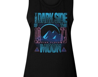 Pink Floyd The Dark Side Black Women's Muscle Tank Top