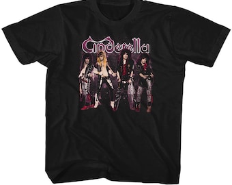 1988-89 CINDERELLA Vintage Rare Original 80's Concert Tour Rock