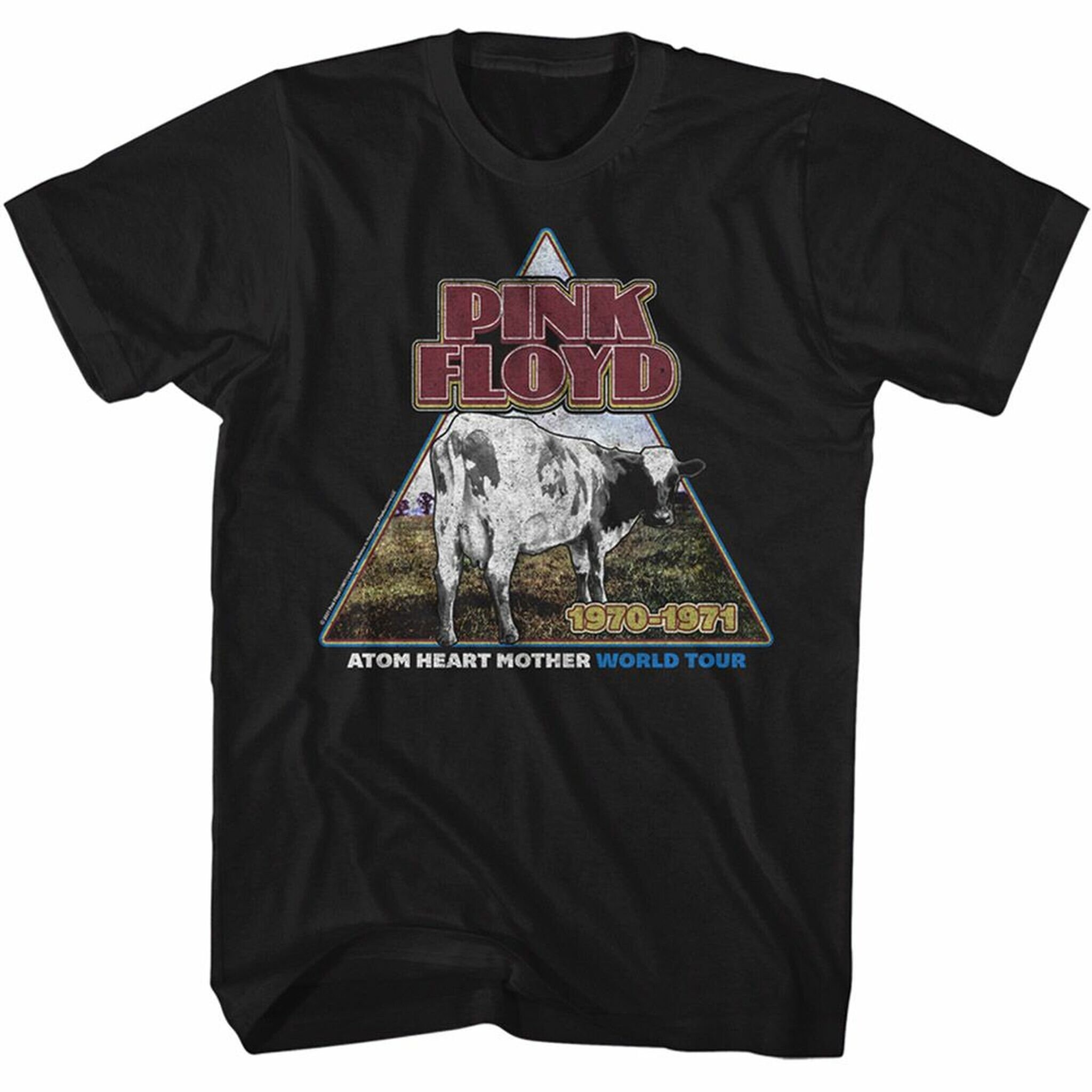 Pink Floyd Atom Heart Mother Black Adult T-shirt - Etsy