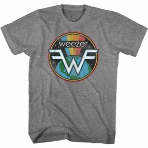 Weezer Space Weez Graphite Heather Adult T-Shirt