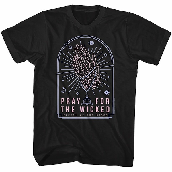 Panic at the Disco Pray For The Wicked Black Adult T-Shirt