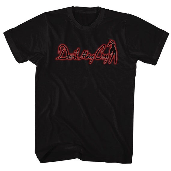 Devil May Cry Logo Black Adult T-shirt - Etsy