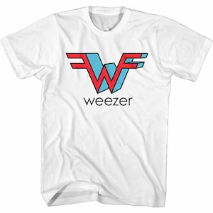Weezer 3D W White Adult T-Shirt