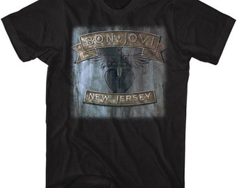 Vintage 80's Bon Jovi T-shirt New Old Stock - Etsy