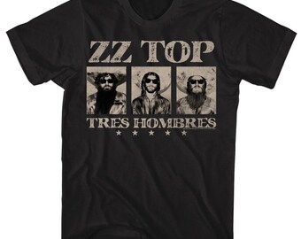 ZZ TOP 13 グラフィックT ZZ Top】ロックTシャツ メンズ バンドTシャツ メンズ ZZ Top Can