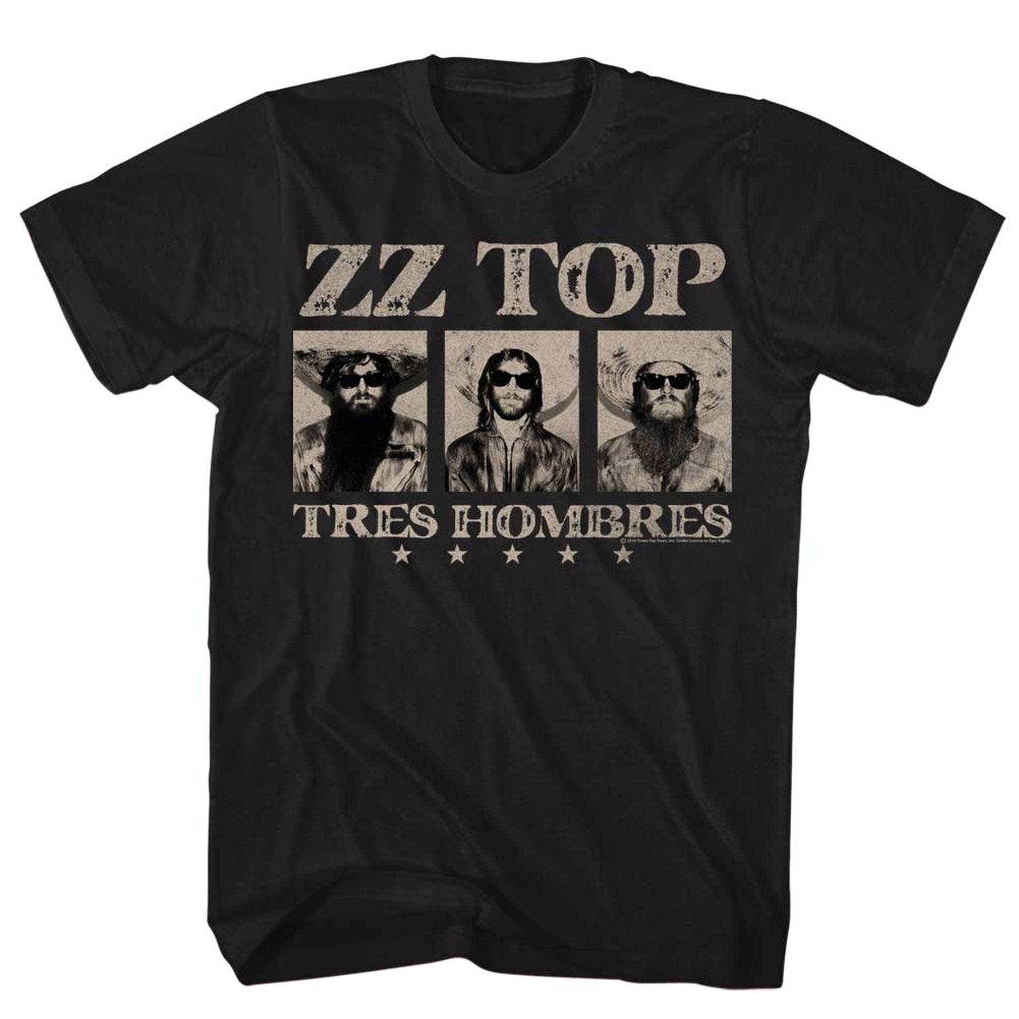 ZZ Top ZZ Top zwart T-shirt voor volwassenen