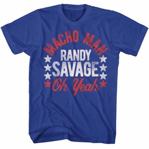 Macho Man Roots Of Mach Royal Adult T-Shirt