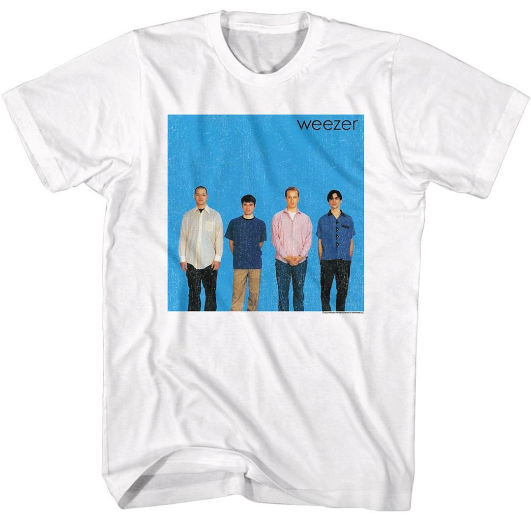 Weezer Debut Album White T-shirt - Etsy UK