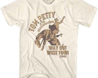 Camiseta natural del Tour Wow de Tom Petty