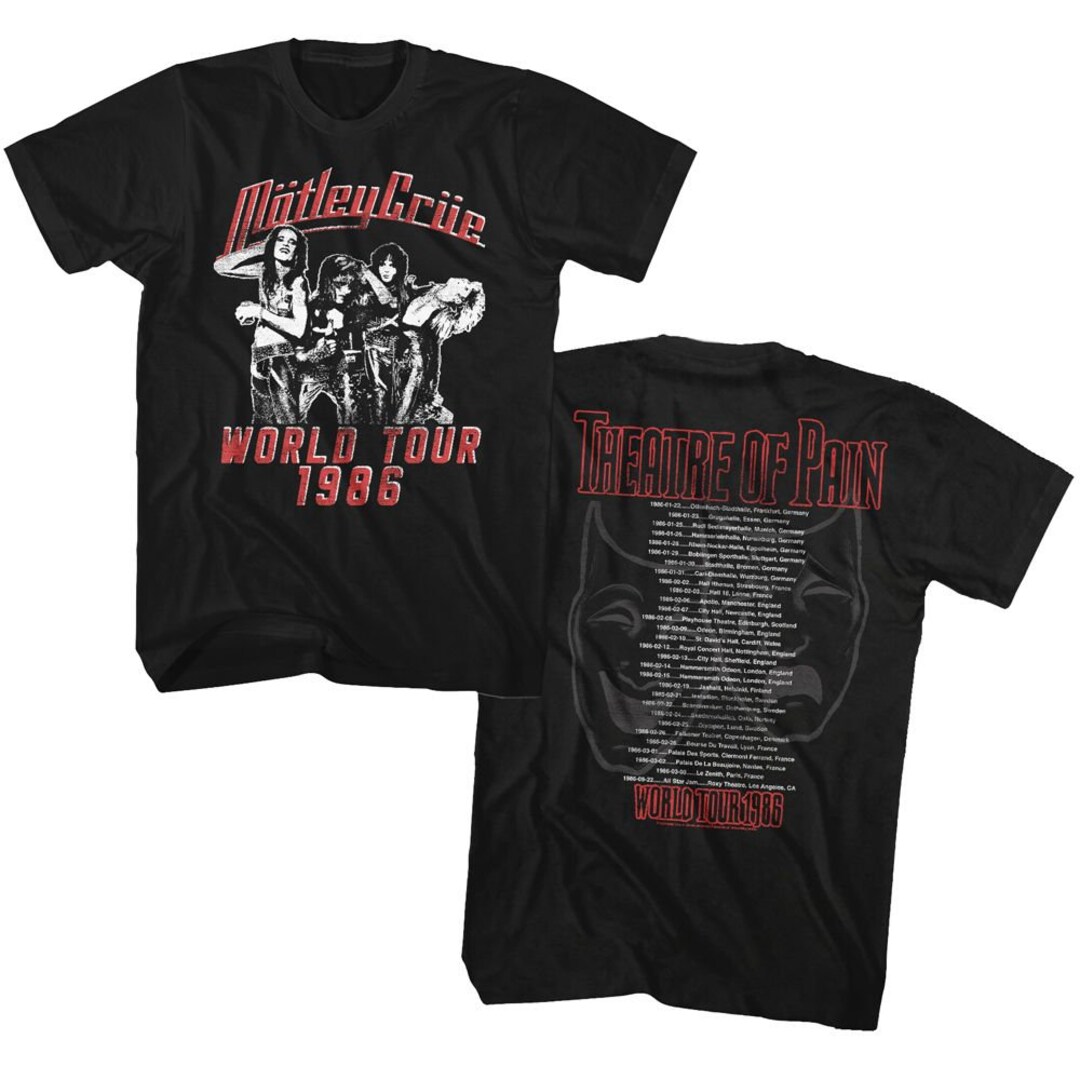 モトリー クルー シアター オブ ペイン ツアー クラシック ブラック