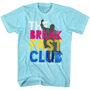 Breakfast Club Color Light Blue Heather Adult T-Shirt