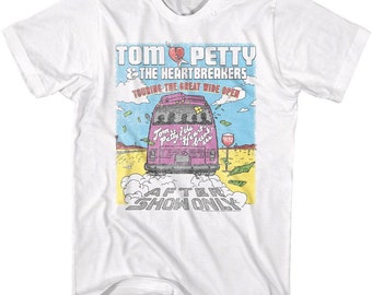 Tom Petty Tour Bus White T-Shirt