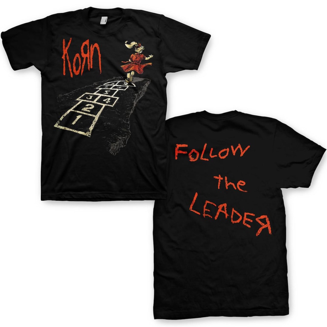 Buy Korn Follow the Leader T-shirt Online in India - Etsy