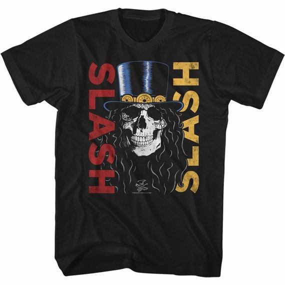 Slash Guns N Roses Double Slash Skull 