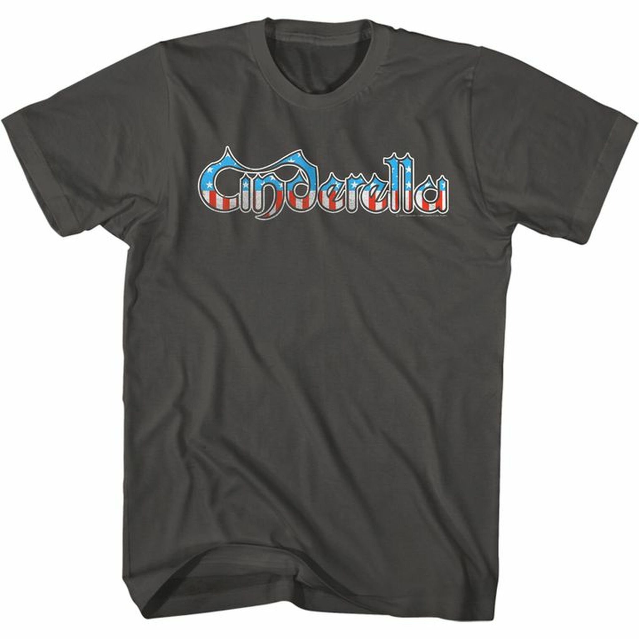 Cinderella Flag Logo Smoke Adult T-Shirt
