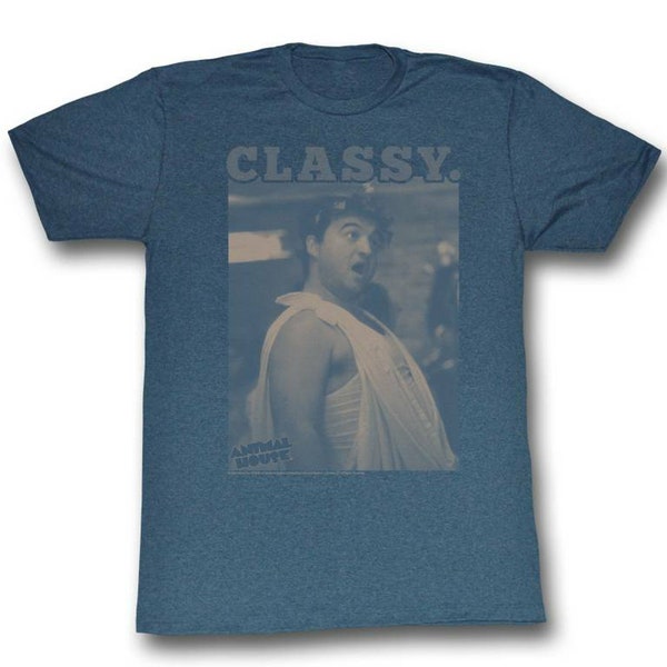 Animal House Classy Navy Adult T-Shirt