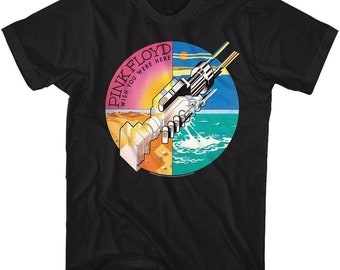 Pink Floyd Wish You Were Here Hands Black Adult T-Shirt
