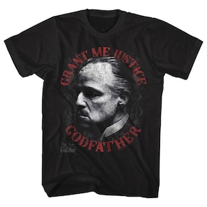 Godfather Justice Classic Black Adult T-Shirt