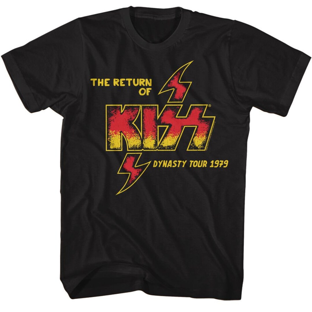 KISS Tシャツ 楽天市場】KISS Tシャツ／ ブラック Mサイズ ウエア バンドT