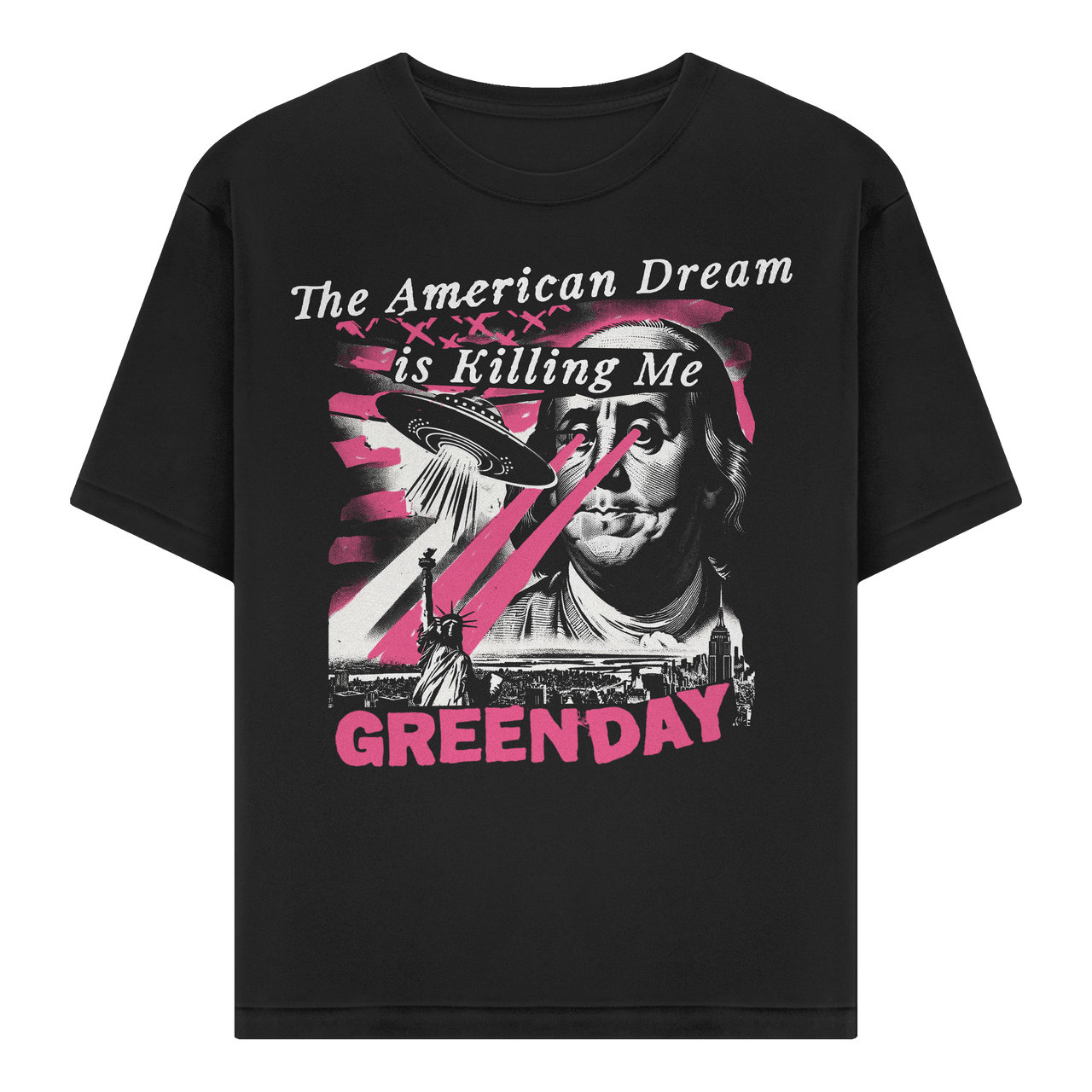 Green Day American Dream T-shirt - Etsy
