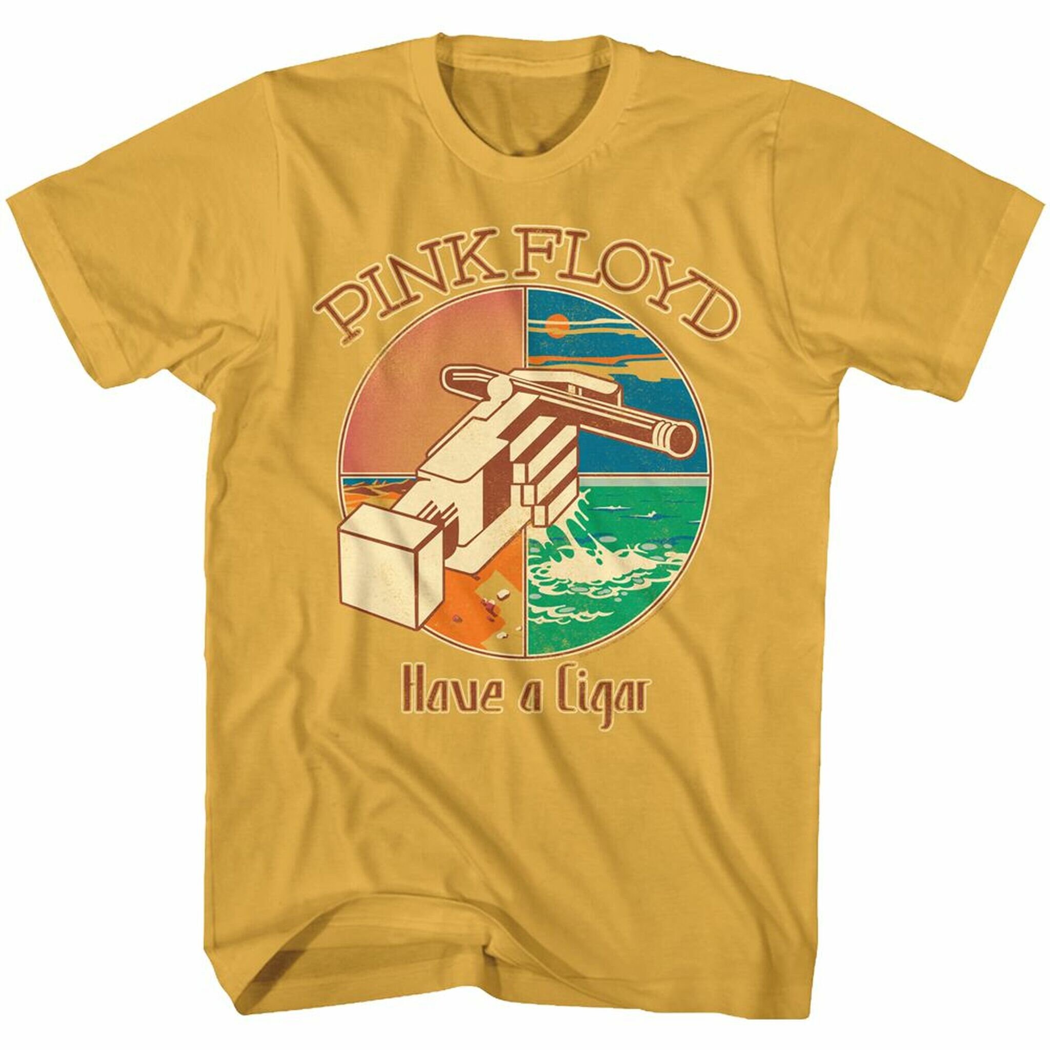Pink Floyd Cigar Ginger Adult T-Shirt