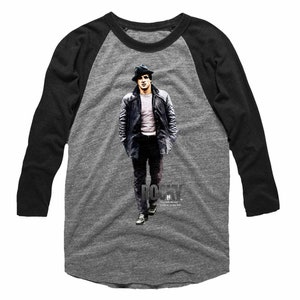 Rocky Million To One Gray Heather/Vintage Smoke Adult Baseball Raglan T-Shirt