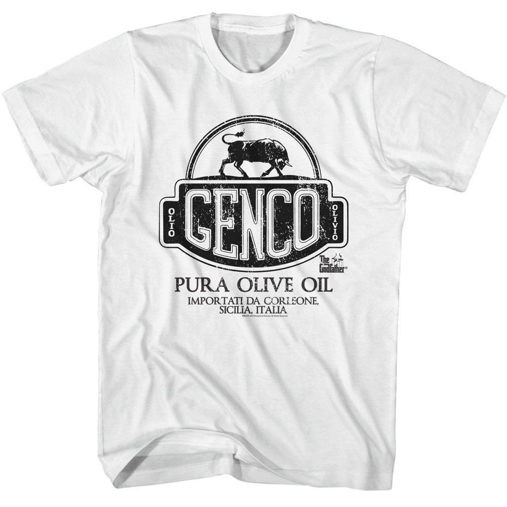 The Godfather Genco Pura Olive Oil White T-Shirt