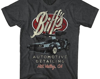 Camiseta negra para adultos de Biff de Regreso al futuro