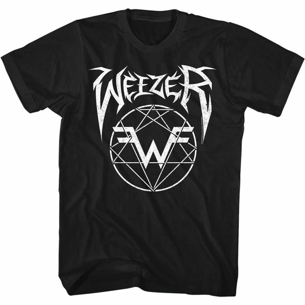 Discover Weezer Metall Weezer Logo  T-Shirt