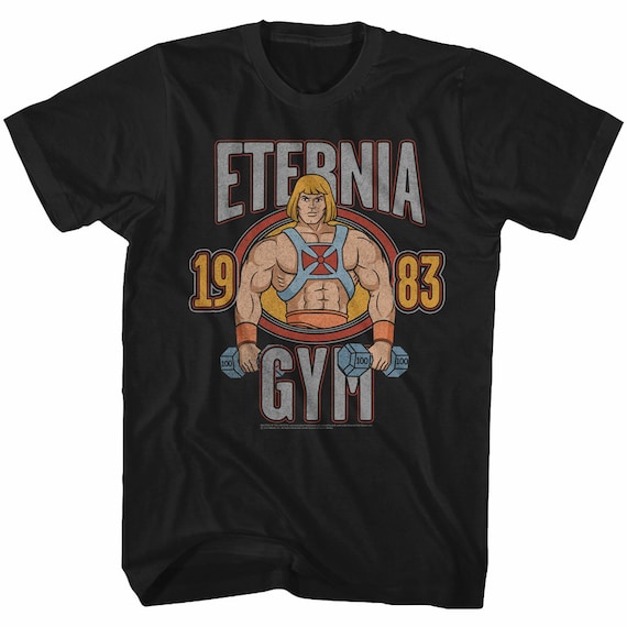 GYM WARRIOR Tシャツ & MUSCLE FESTA 2026 DVD Masters of the Universe He Man Gym Black Adult T-shirt - Etsy
