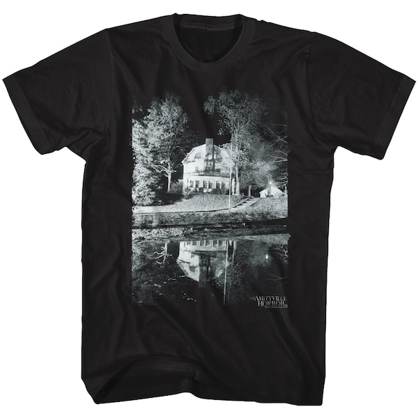 Amityville Horror Good Night Classic Black Adult T-Shirt