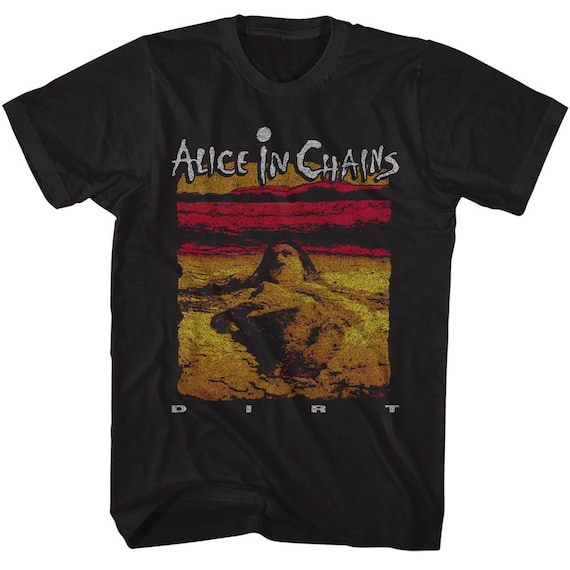 Buy Alice in Chains Dirt Album Art Black T-shirt Online in India 