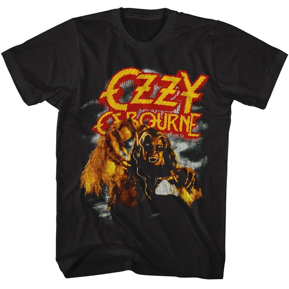 Ozzy Osbourne Bark at the Moon Classic Adult Black T-Shirt