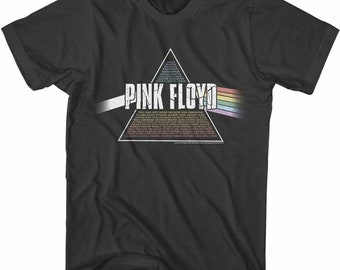 Pink Floyd Venue Triangle Smoke Adult T-Shirt