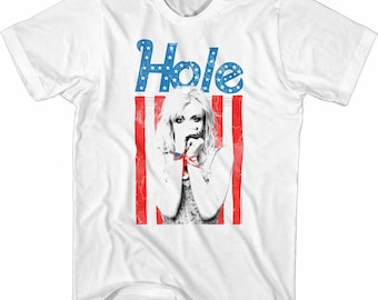 Hole Flag White Adult T-Shirt