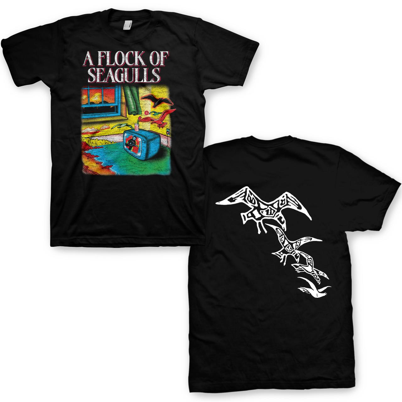 Discover A Flock of Seagulls I Ran Tour Double Sided T-Shirt